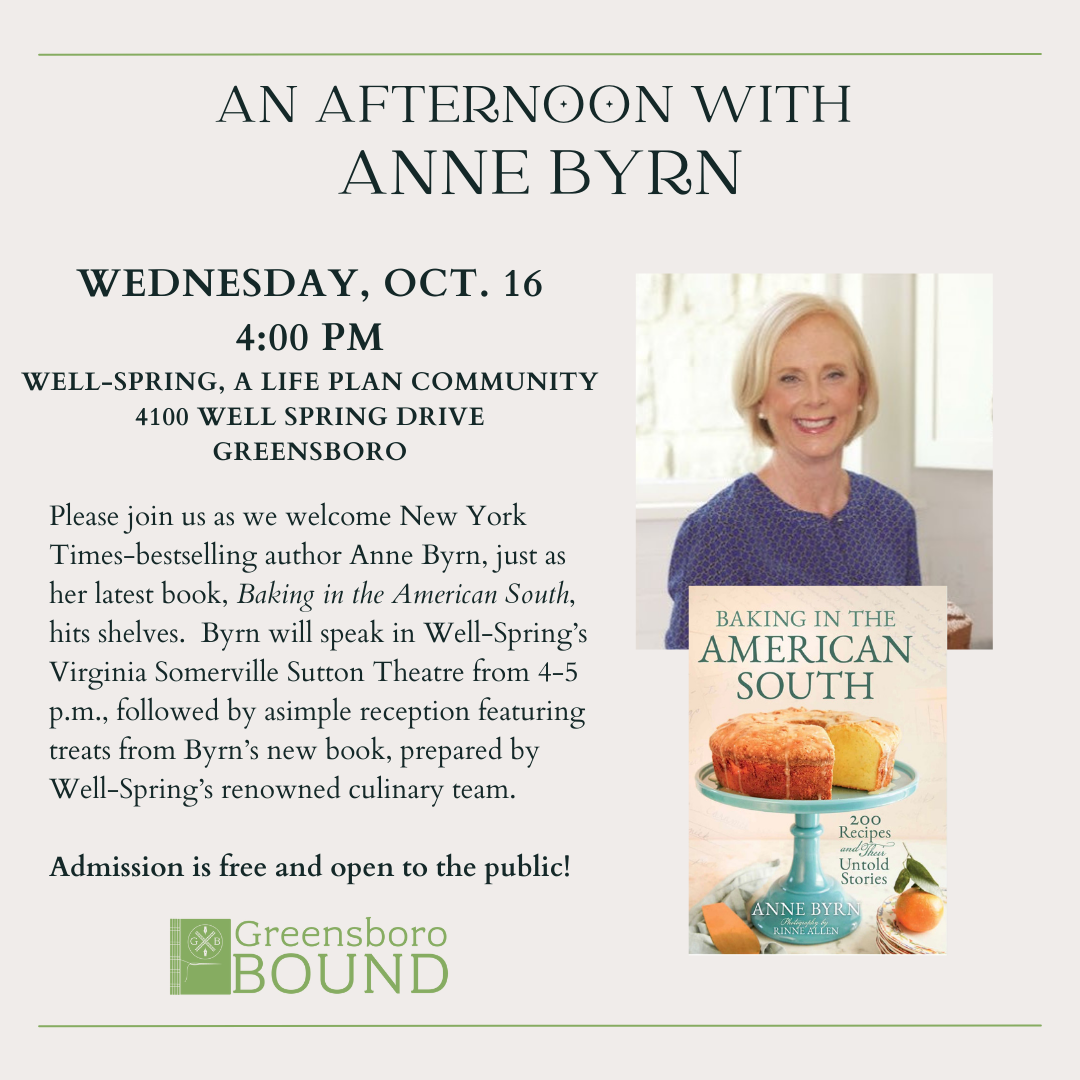 Ann Byrne October 16th at Wellspring