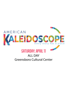 an image that says American Kaleidoscope with the festival dates. 